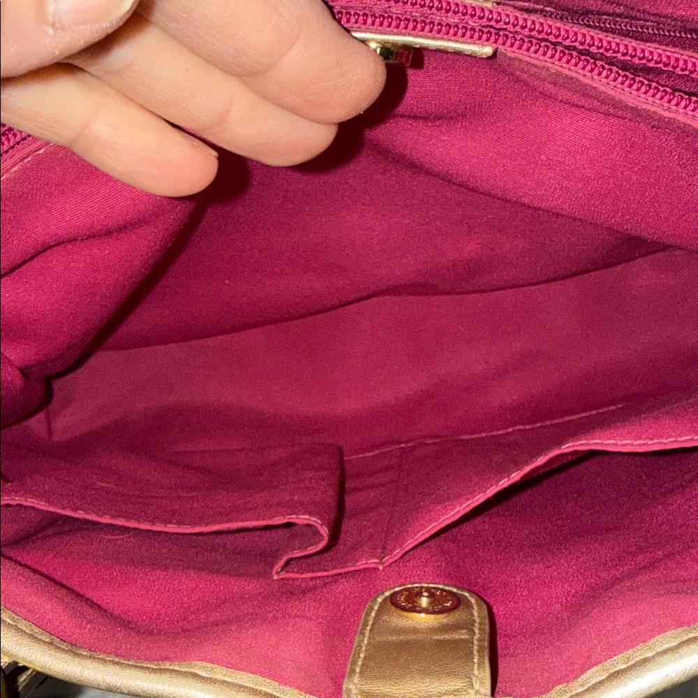 Coach Peyton Tattersal Tote, EUC - Picture 13 of 15